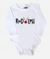 Body de Navidad para bebé con diseño de Rudolph