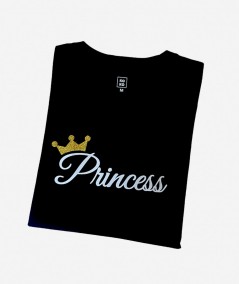 Polera negra Princess