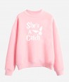Polerón con frase "She's a Catch"