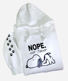 Polerón Snoopy Nope not Today