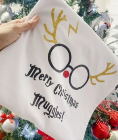 Polera Merry Christmas Muggles