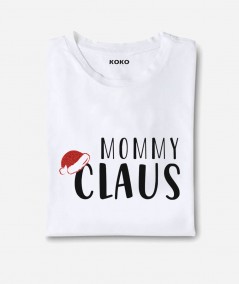 Polera blanca de Mommy Claus para mujer