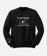 Polerón negro de Snoopy con frase Yo no ronco, doy señales de vida mientras duermo